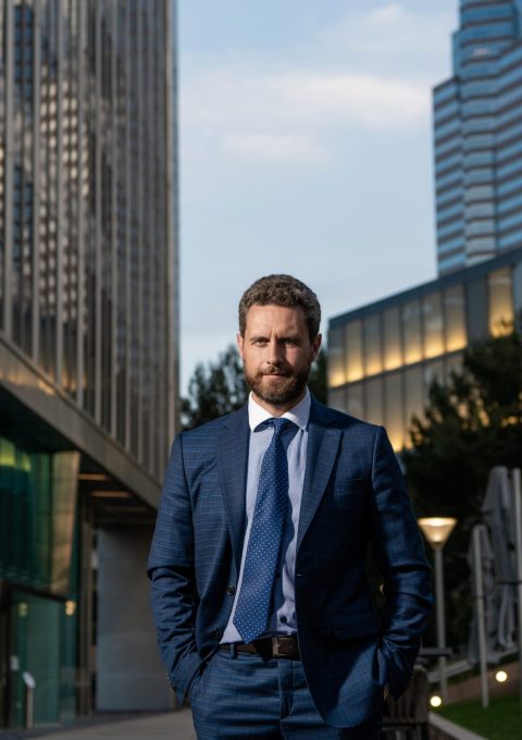 handsome businessman in formalwear. business success. successful man in businesslike suit. manager executive outside the office. male formal fashion. confident bearded boss.